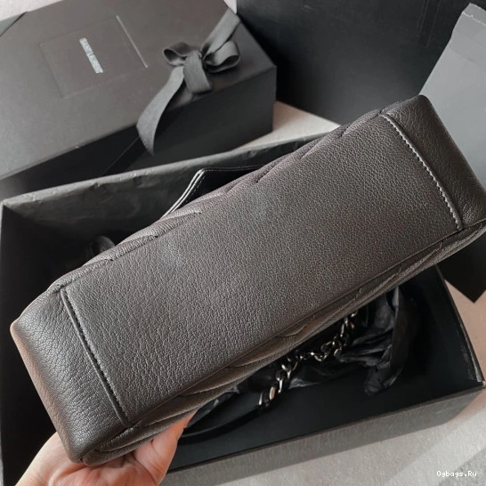 shoulder bag-24*17*6.5cm Medium YSL leather 0814